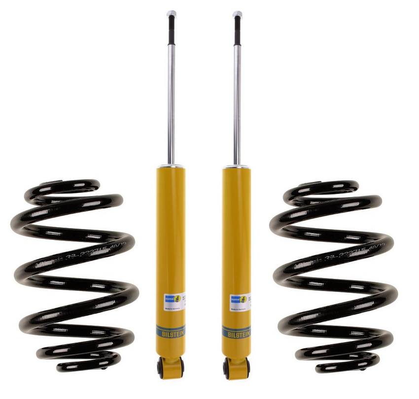 BMW Shock Absorber and Coil Spring Assembly - Rear (B6 Performance) 33531095710 - Bilstein 3809892KIT